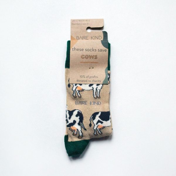 Bare Kind Socks Cow 1 Compressed