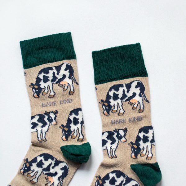 Bare Kind Socks Cow 2 Compressed